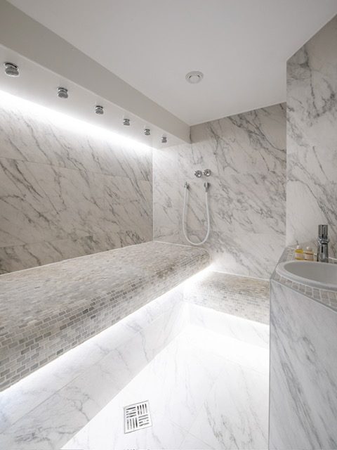 Hammam en marbre — Chez Eva Spa